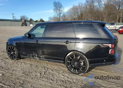 2018 Land Rover Range Rover Supercharged z USA, uszkodzony, nr VIN SALGS5RE5JA383393